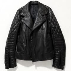 ジャケット・アウター Y2K gimmick leather riders zip archive y2k archive quilt gimmick leather jacket - メルカリ