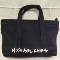 MICHAEL KORS トートバッグ ブラック キャンバスのサムネイル