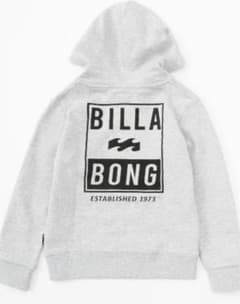 BILLA BONG グレー パーカー 1973年設立のサムネイル