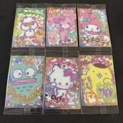 サンリオキャラクターズ カード ソフトクッキー　6枚セットのサムネイル