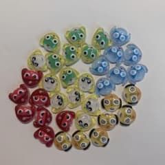 Nail art parts featuring Sergeant Keroro (35 pieces)