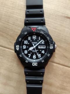 CASIO MRW-200H 腕時計 アナログ ブラックのサムネイル