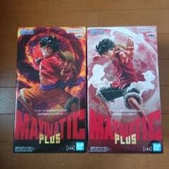 ワンピース MAXIMATIC PLUS ルフィ フィギュア 2個セットのサムネイル