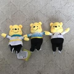 プーさん　ぬいぐるみ　羽生verセットのサムネイル