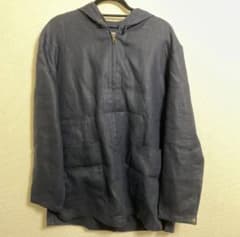 【土日限定】EMPORIO ARMANI リネン　アノラックパーカーのサムネイル
