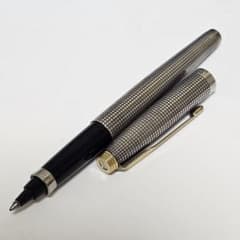 Parker 75 シズレ 格子柄 SV925 キャップ式 ローラーボール - メルカリ