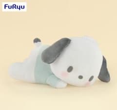 【新品】サンリオキャラクターズ ポチャッコちるたいむBIGぬいぐるみミントカラー