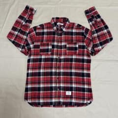 ILL'S ネルシャツ レッド チェック 長袖のサムネイル