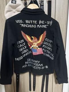 80s VINTAGE TOUR JACKET ツアージャケット　アルミジッパー