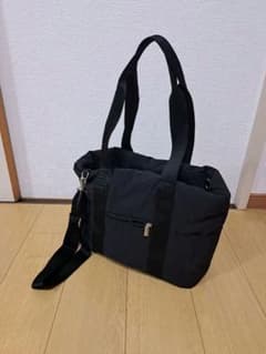 2WAY マザーズバッグ ブラックのサムネイル