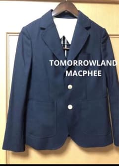 TOMORROWLAND トゥモローランド MACPHEE ネイビージャケット - メルカリ