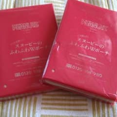 未使用　スヌーピー　ポーチ　2個セットのサムネイル