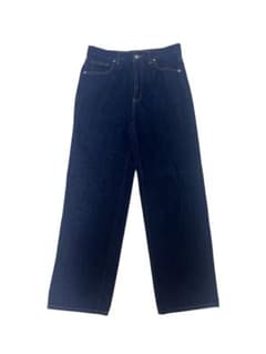 【GU】ハイライズストレートジーンズ NAVYのサムネイル
