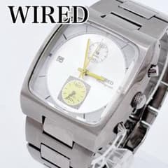 800個限定 祐真朋樹 WIRED ワイアード クロノグラフ Y2K スクエア 800個限定 祐真朋樹 WIRED ワイアード クロノグラフ Y2K スクエア