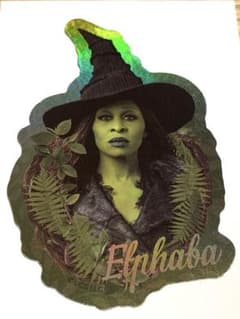 映画 ウィキッド オーロラステッカーコレクション エルファバ