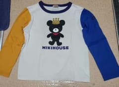 MIKI HOUSE ミキハウス 長袖Tシャツ クマ 130のサムネイル