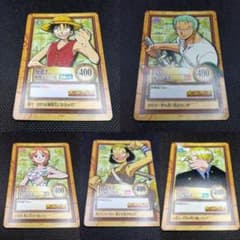 【非売品】ワンピース カードダス ハイパーバトル 大海賊王 5枚セットのサムネイル