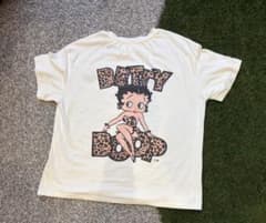 r*i様 Betty Boop ヒョウ柄 プリント Tシャツのサムネイル