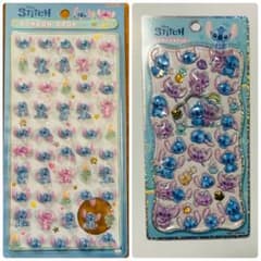 【正規品】スティッチ ドロップシール 2枚セットのサムネイル