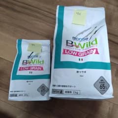 Monge BWild 野ウサギ 2kg&400g 賞味期限をご確認くださいのサムネイル