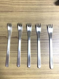 柳宗理 ヒメフォーク #1250 5本セット　新品未使用のサムネイル
