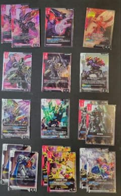 ガンダムカードゲーム　赤白MF素材まとめ売り(追加)のサムネイル