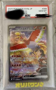 ⭐︎最安値【PSA10】ヒビキのホウオウex SAR - メルカリ