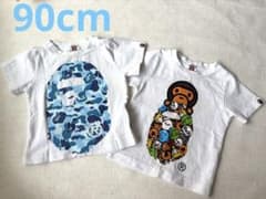 BAPE KIDS Tシャツ 2枚セット - メルカリ
