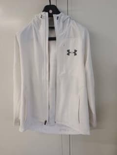 UNDER ARMOUR ジップアップパーカー ホワイトのサムネイル