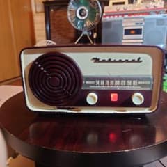 ナショナル 真空管ラジオ SL-340 動作品 昭和レトロ - メルカリ