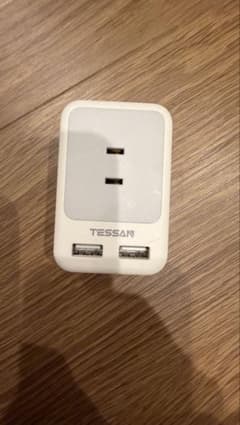 TESSAN 雷ガード付き電源タップ USBポート搭載のサムネイル
