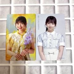 【乃木坂】 長嶋凛桜 ビジュアルカード ABセット 是非に及ばず