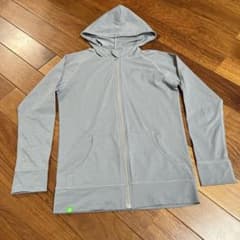 【値下げ】キッズ 水陸両用ラッシュガード フード付き グレーのサムネイル