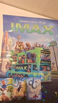 Zootopia2 ズートピア2 入場者特典　IMAXポスター・パノラマボードのサムネイル