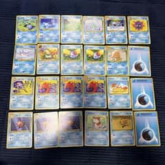 ミ*ヤ様 ポケモンカード 旧裏 水タイプ 24枚まとめ売り - メルカリ