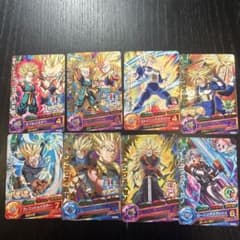 スーパードラゴンボールヒーローズ トランクス カード8枚セットのサムネイル