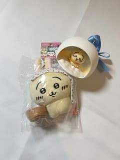 ちいかわ うさぎ 2点セット ご当地温泉地 エニマイくじ F賞 オーナメントのサムネイル