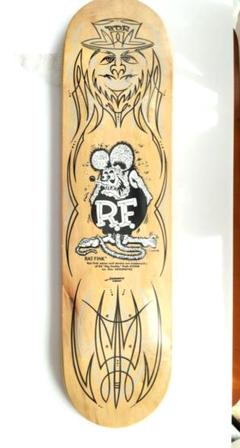 ラットフィンク RATFINK MOONEYES スケートボードデッキ - メルカリ
