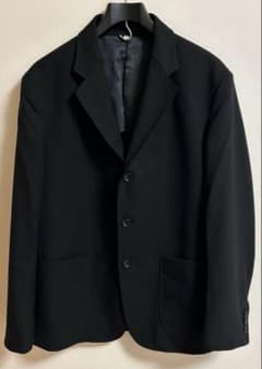 【完売品】 MUJI Labo ユニフォーム素材で作ったブレザー　黒 紳士 ユニフォーム素材で作ったイージーパンツ | 無印良品