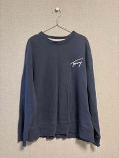 Tommy ネイビー クルーネック トレーナーのサムネイル