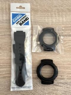 【新品レア】Gショック　AW-500用純正ベルト&ベゼルセット　おまけベゼル付き m52109303951_1.jpg?1733302247