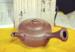 三代常山　梨皮紫泥茶注　常滑　昭和61年　メ060 三代常山 梨皮紫泥茶注 常滑 昭和61年 メ060 - メルカリ