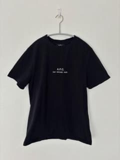 A.P.C. ロゴ Tシャツ ブラック 半袖のサムネイル
