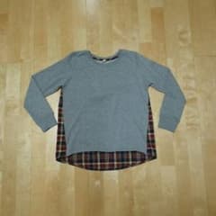 新品未使用☆切り替えトップスのサムネイル