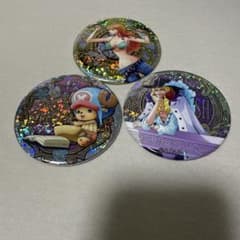 ONE PIECE 缶バッジ 3点セット ナミ チョッパー キャベンディッシュのサムネイル