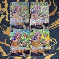 レベッカ　SP パラレル　4枚セット　ワンピースカードゲーム レベッカ SP パラレル 4枚セット ワンピースカードゲーム - メルカリ