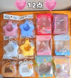 ❤️ドールポーチ　窓付きケース　おでかけおふとん　ぬい活　まとめ売り　シルバニア ❤️ドールポーチ 窓付きケース おでかけおふとん ぬい活 まとめ売り