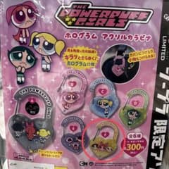 パワーパフガールズ ホログラムアクリルカラビナ F シープラ限定のサムネイル