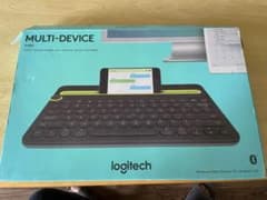 【中古品】実質未使用　実質未使用 ロジクール ワイヤレスキーボード K480BKのサムネイル