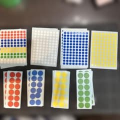 丸シール(直径8mm,18mm)まとめ売りのサムネイル